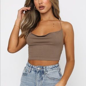 Whitefox Crash the Party Crop - xs